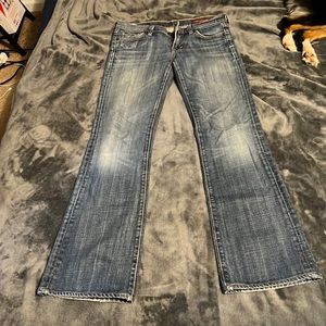 Low waist bootcut jeans size 27